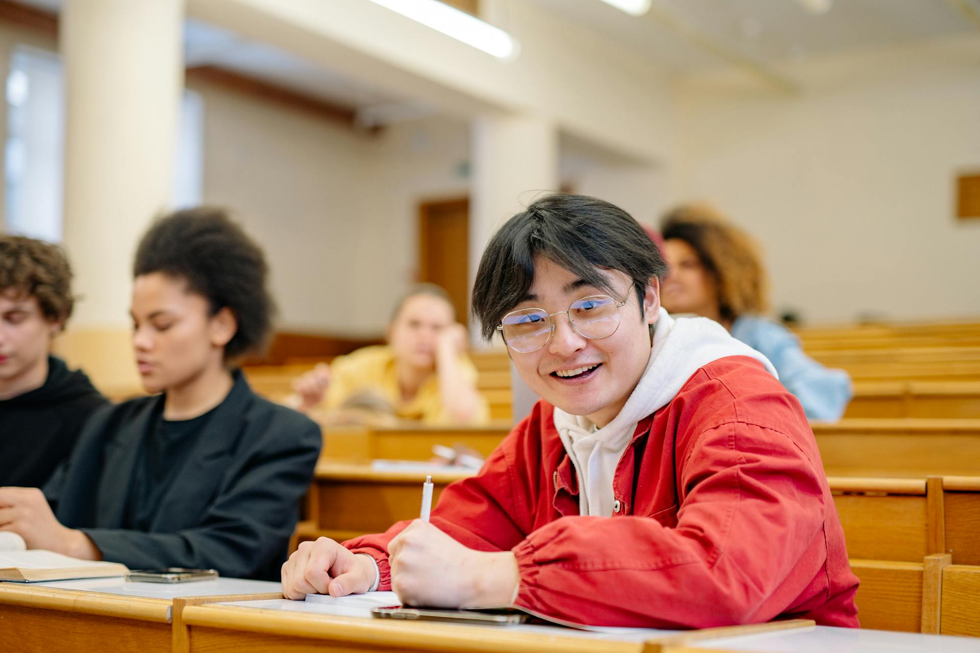 海外大學學習情境示意